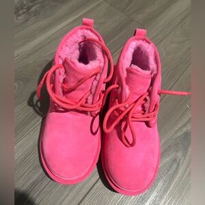 Pink Kids Boots